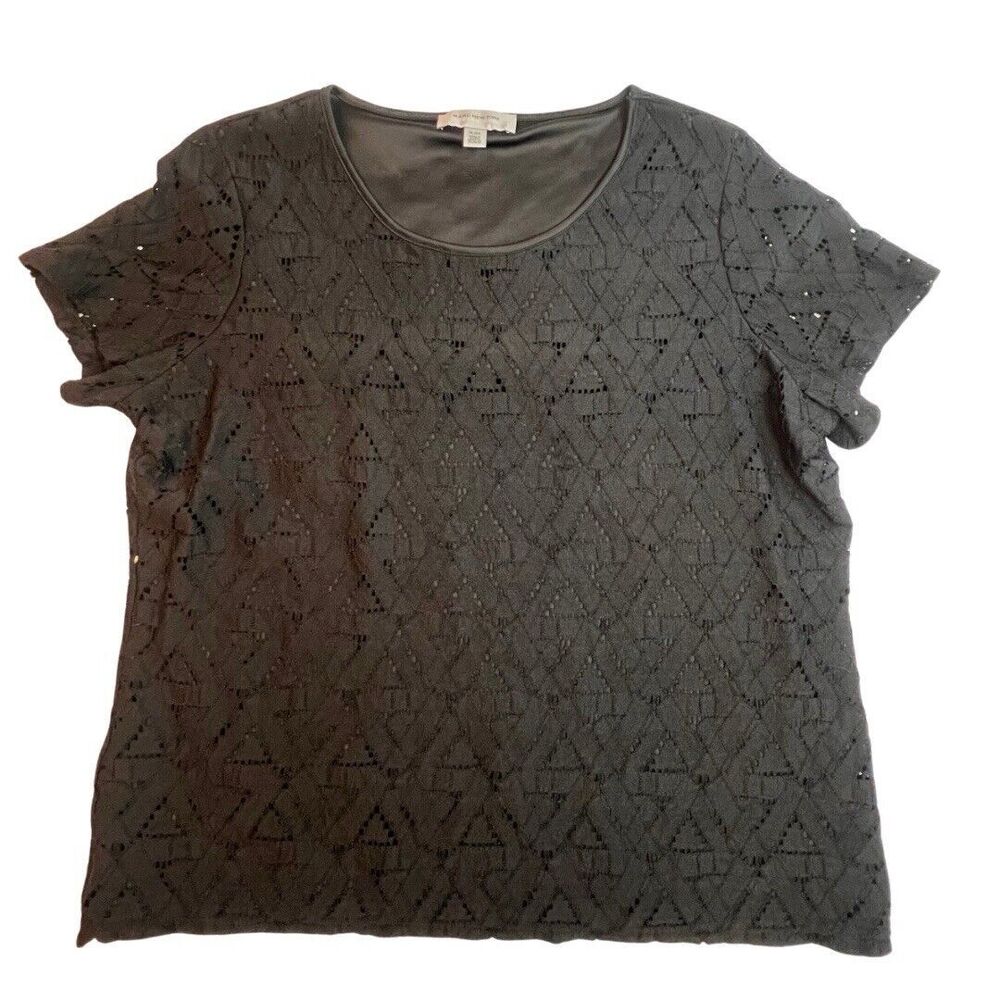 Marc New York Blouse Womens XL Aztec South Western Boho Casual Shirt Classic Top